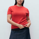 Mango sweater basic in Red - D4