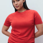 Mango sweater basic in Red - D5
