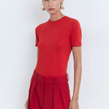 Mango sweater basic in Red - D6