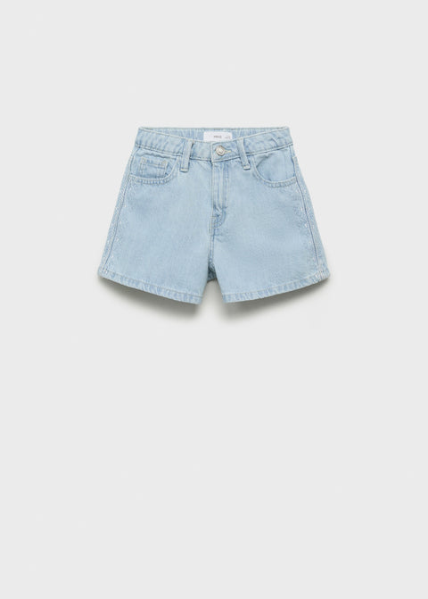Mango shorts renata in light denim