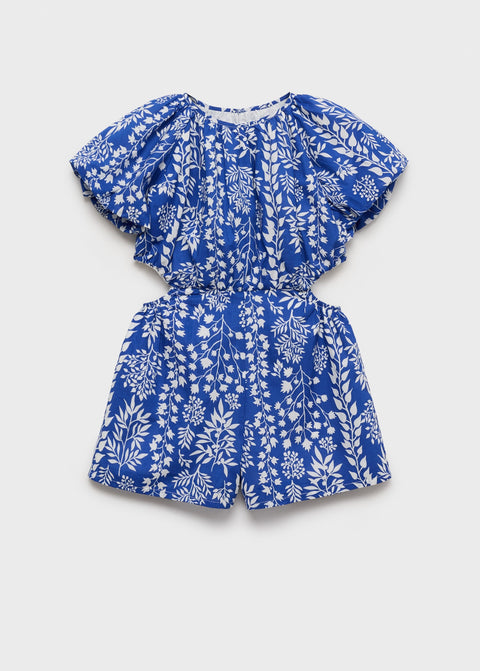 Mango jumpsuit padthai in blue