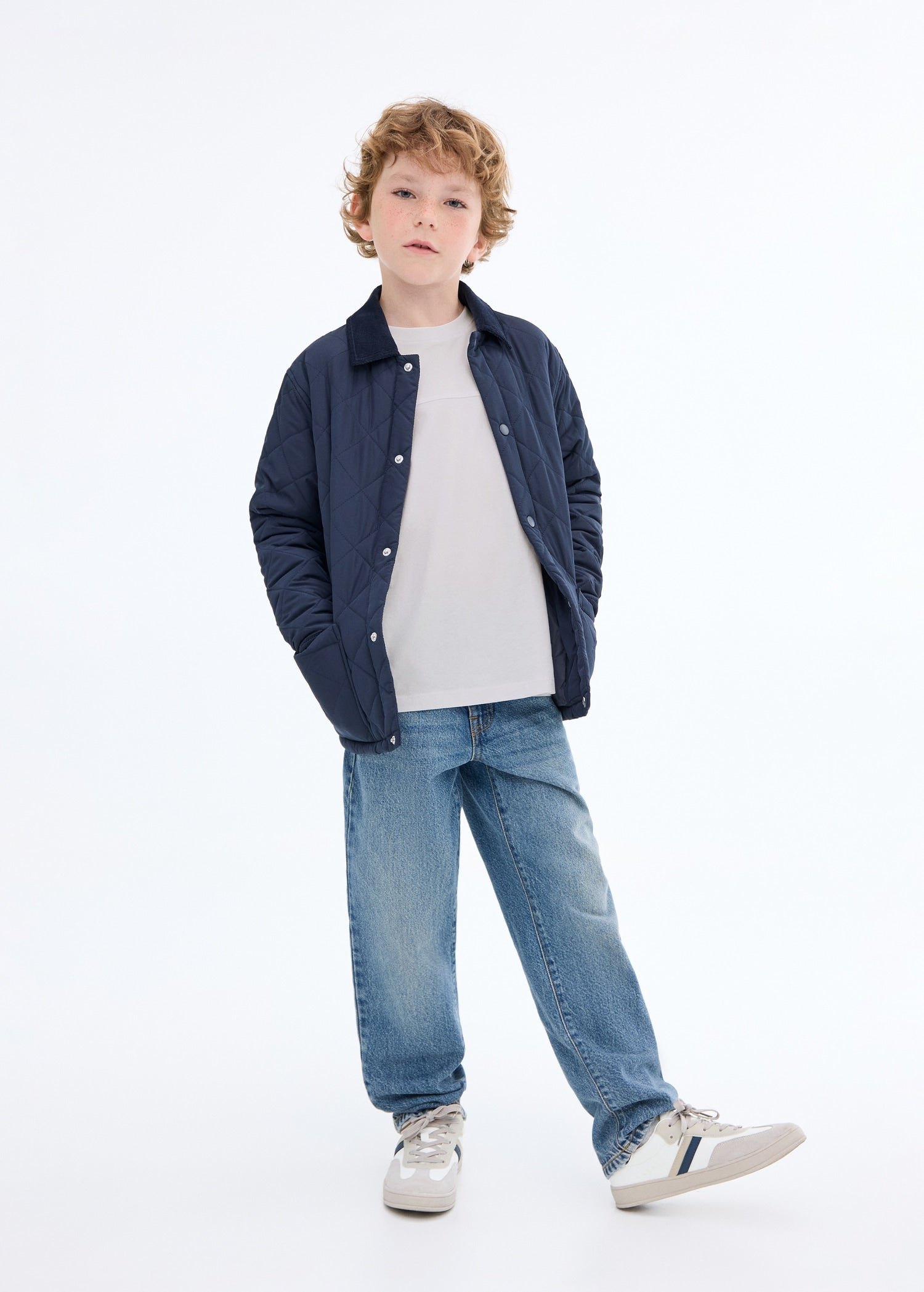 Mango t-shirt newbamc in White - 99999999_01