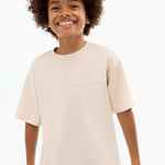 Mango t-shirt newbamc in Sand