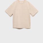Mango t-shirt newbamc in Sand - B