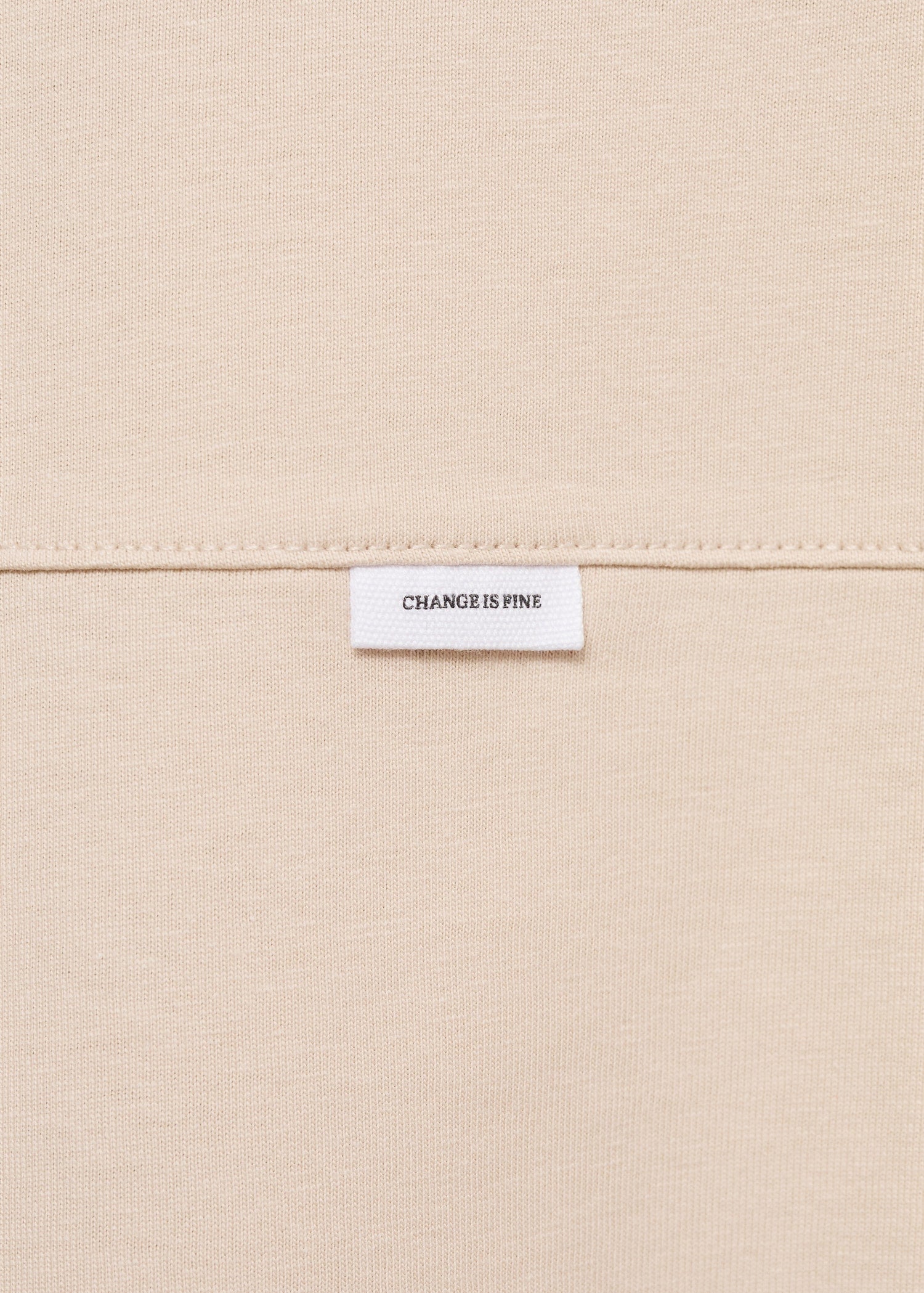 Mango t-shirt newbamc in Sand - D8