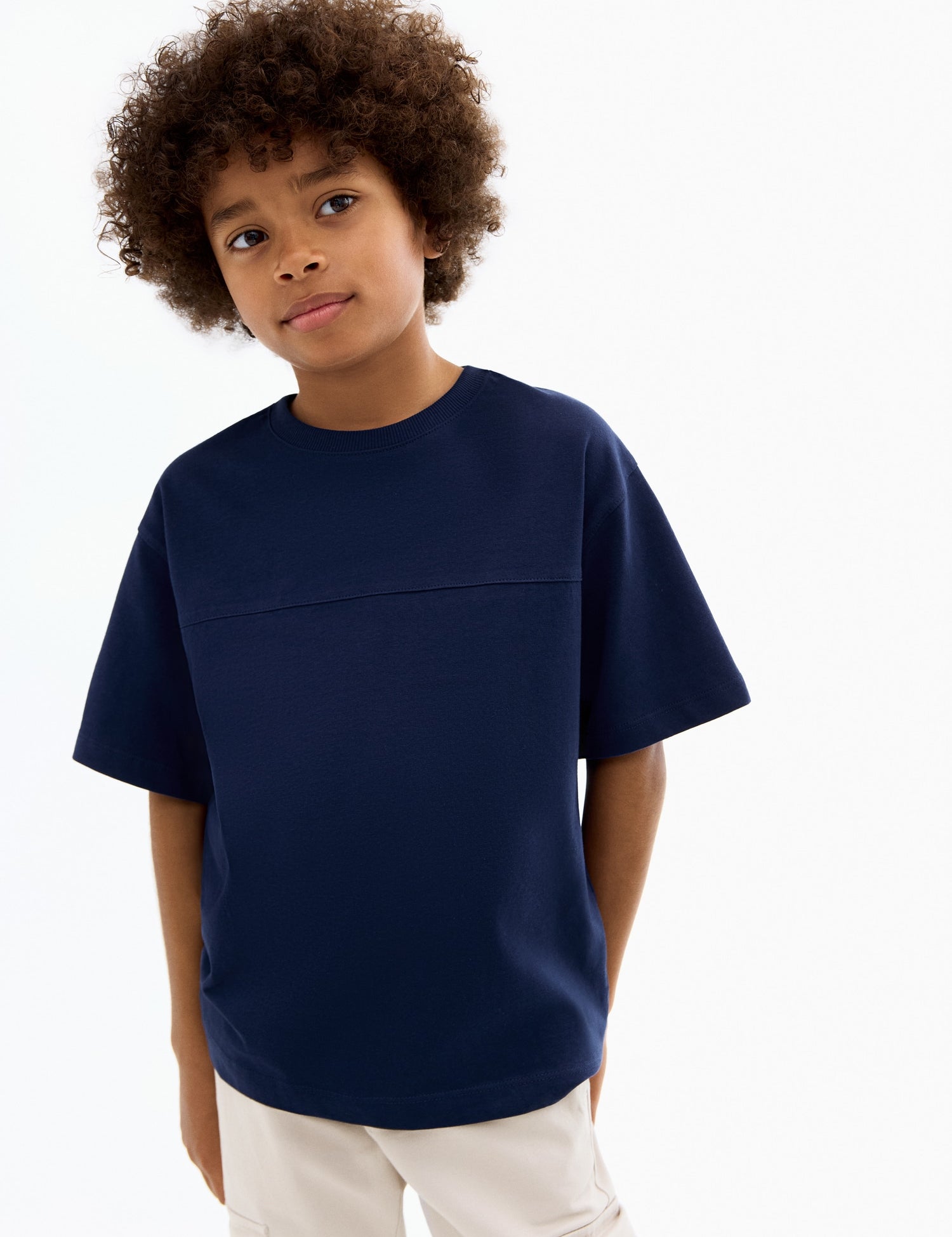 Mango t-shirt newbamc in Navy