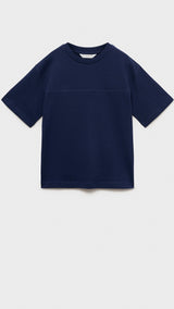 Mango t-shirt newbamc in Navy - B