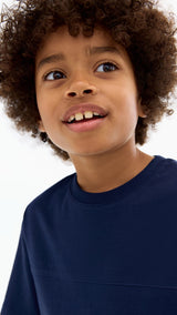 Mango t-shirt newbamc in Navy - D1