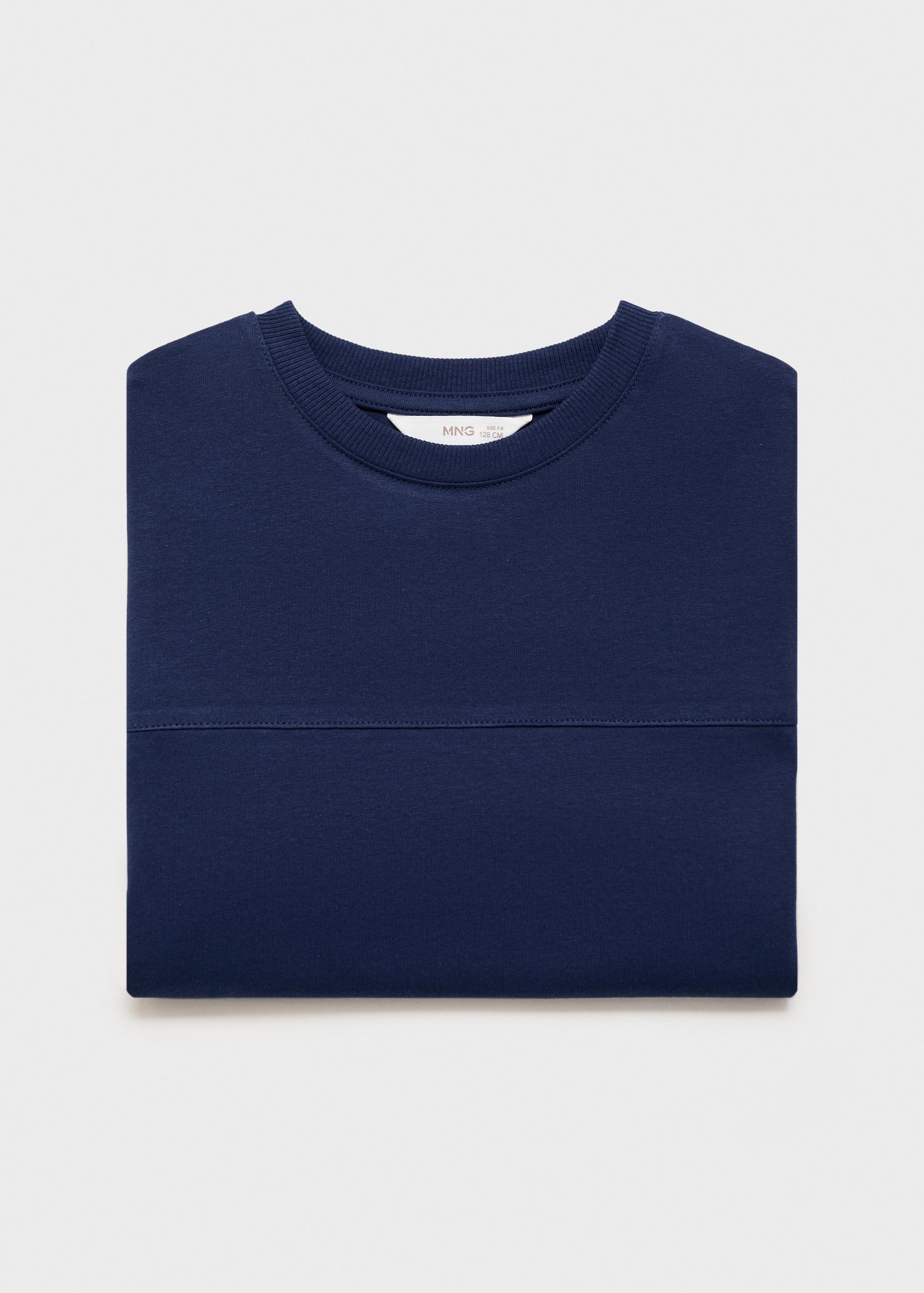 Mango t-shirt newbamc in Navy - D8