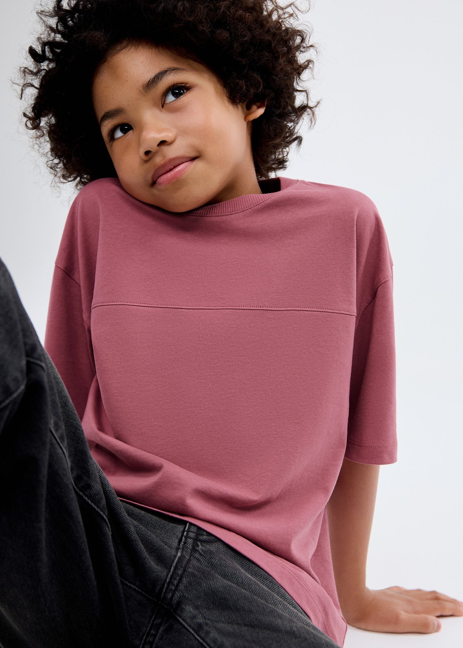 Mango t-shirt newbamc in Wine - D1