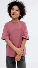 Mango t-shirt newbamc in Wine