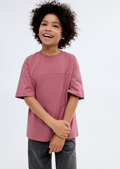 Mango t-shirt newbamc in Wine