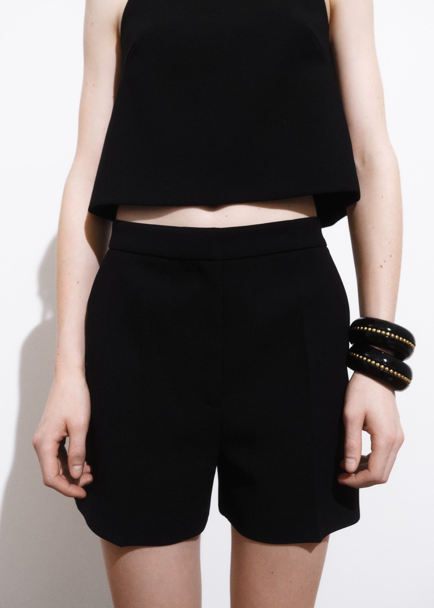 Mango shorts lilo in Black