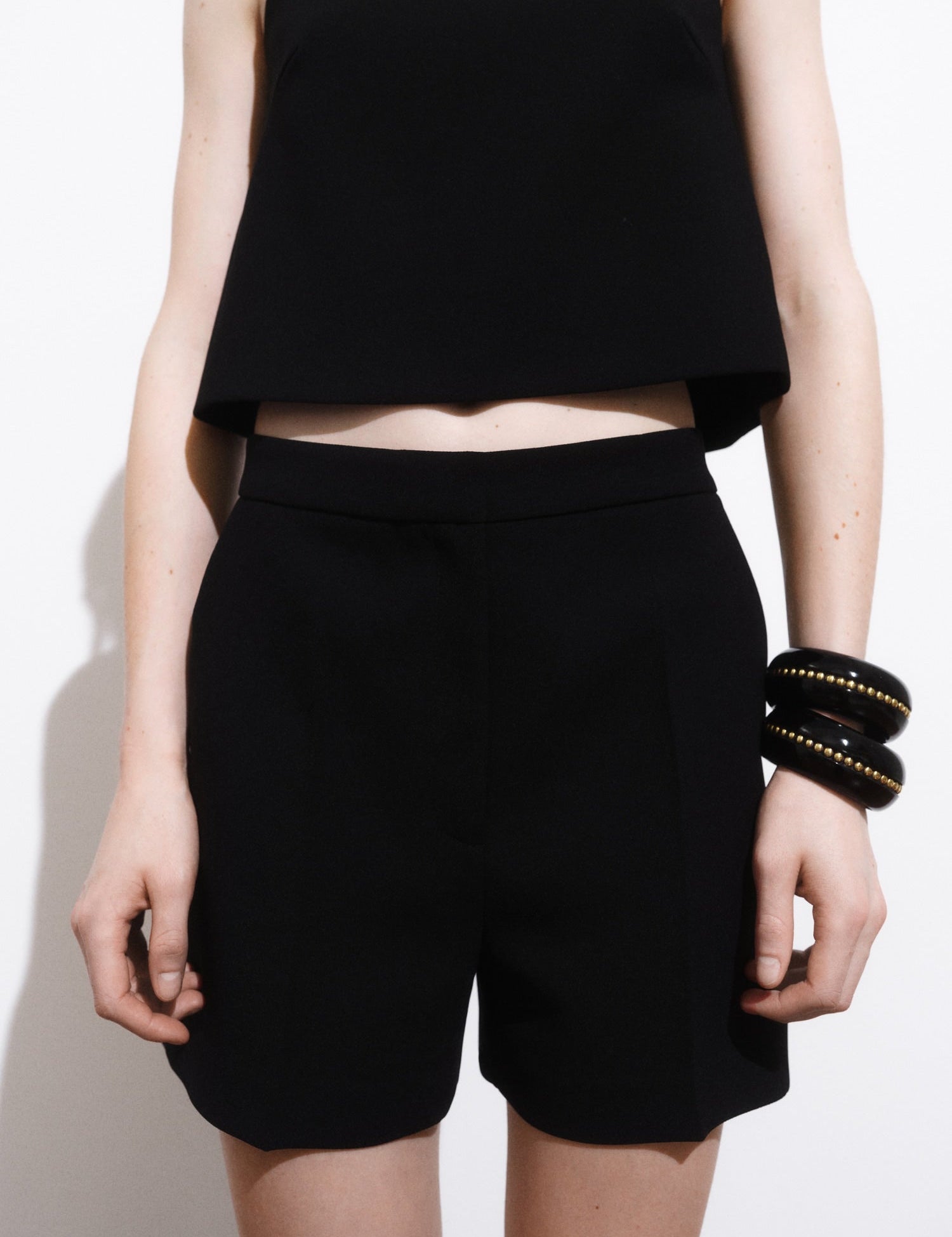 Mango shorts lilo in Black