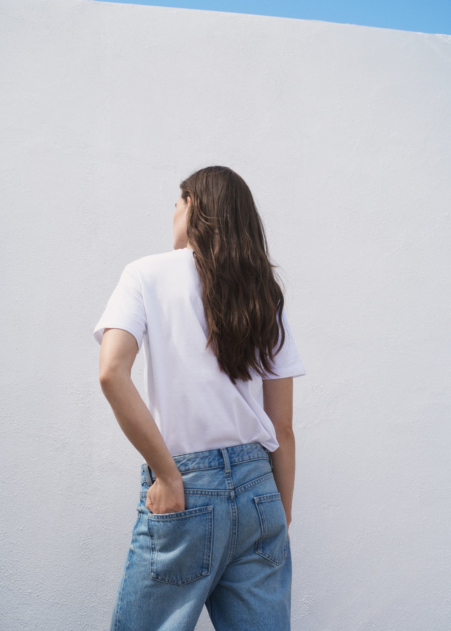 Mango t-shirt chals in White - R