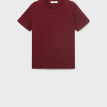 Mango t-shirt chals in Garnet - B