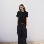Mango t-shirt chals in Black - 99999999_01