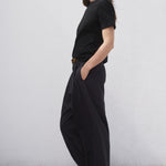 Mango t-shirt chals in Black - D2