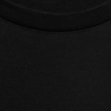 Mango t-shirt chals in Black - D8