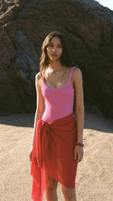 Mango foulard givy in Red - D9