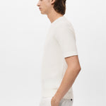 Mango t-shirt fluid in Off White - D2