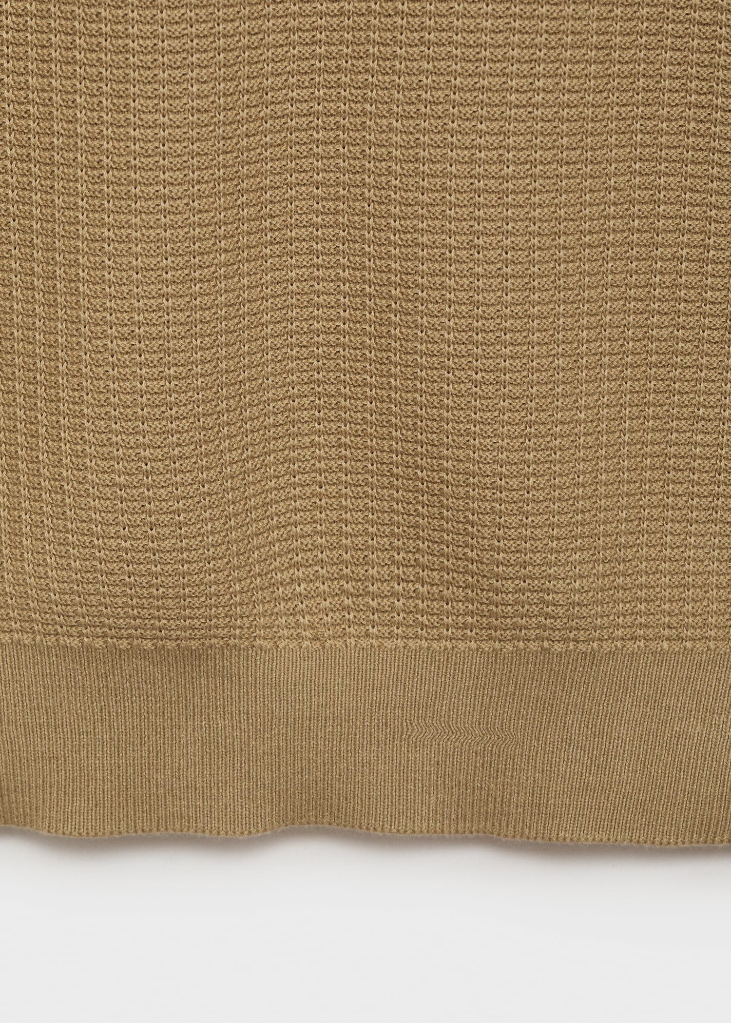 Mango t-shirt fluid in Beige - D0