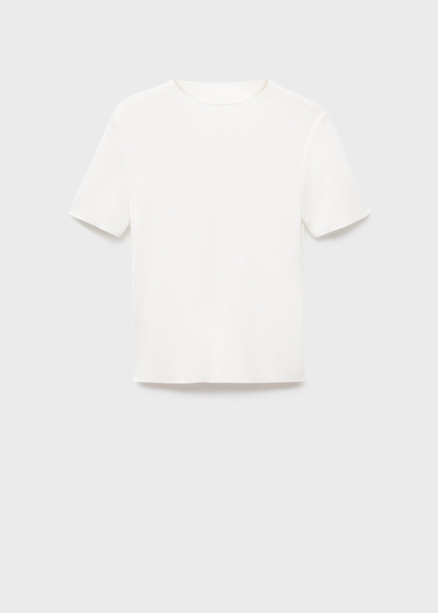 Mango sweater camel in White - B