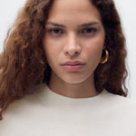 Mango sweater camel in White - D1