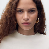 Mango sweater camel in White - D1