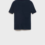 Mango sweater camel in Navy - B