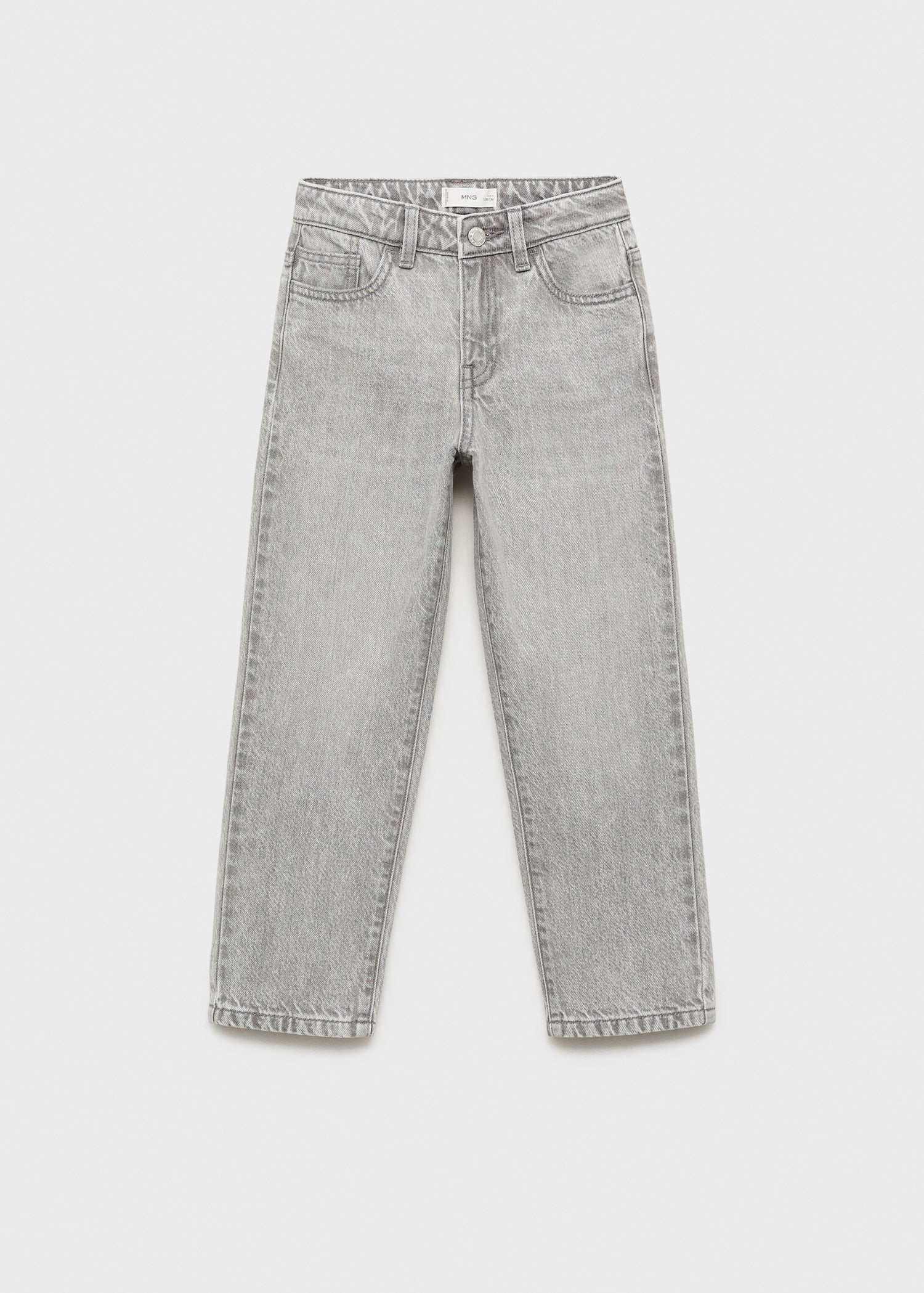 Mango jeans dad in Grey Denim - B