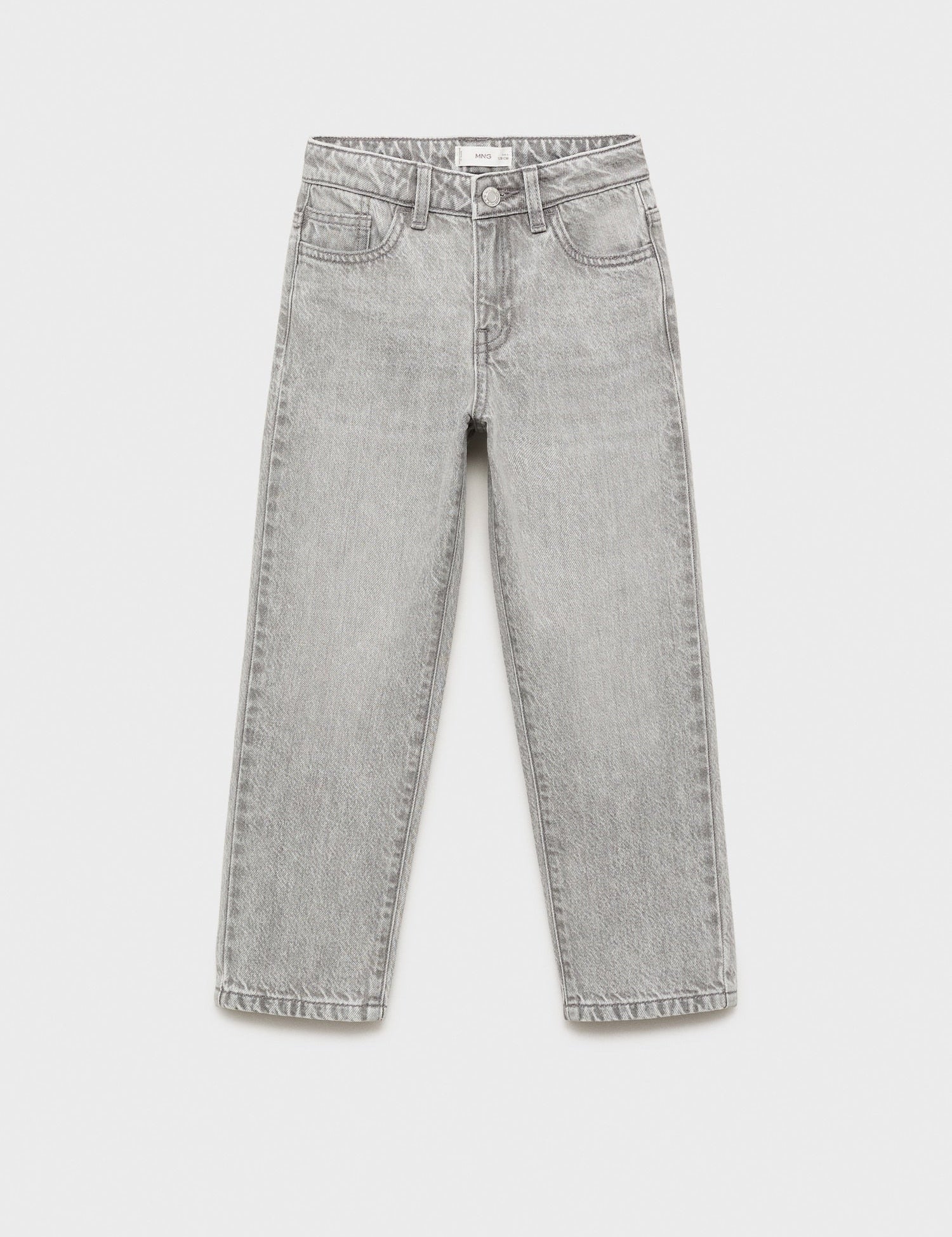 Mango jeans dad in Grey Denim - B