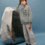 Mango jeans dad in Grey Denim - D5