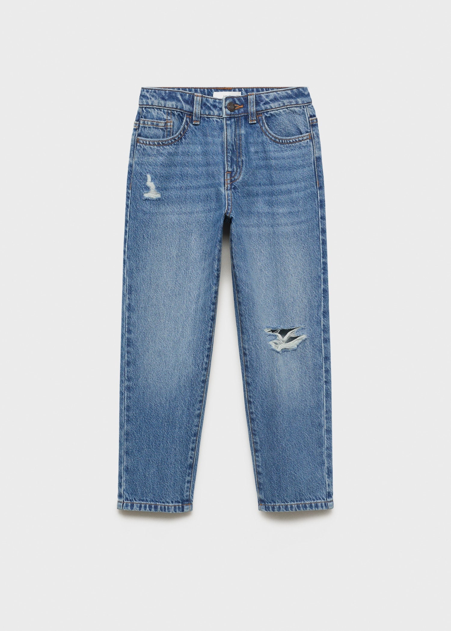 Mango jeans dad in Medium Denim - B