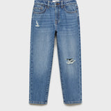 Mango jeans dad in Medium Denim - B