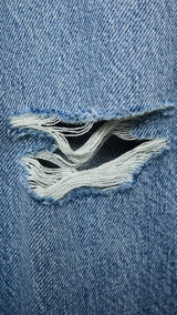 Mango jeans dad in Medium Denim - D0