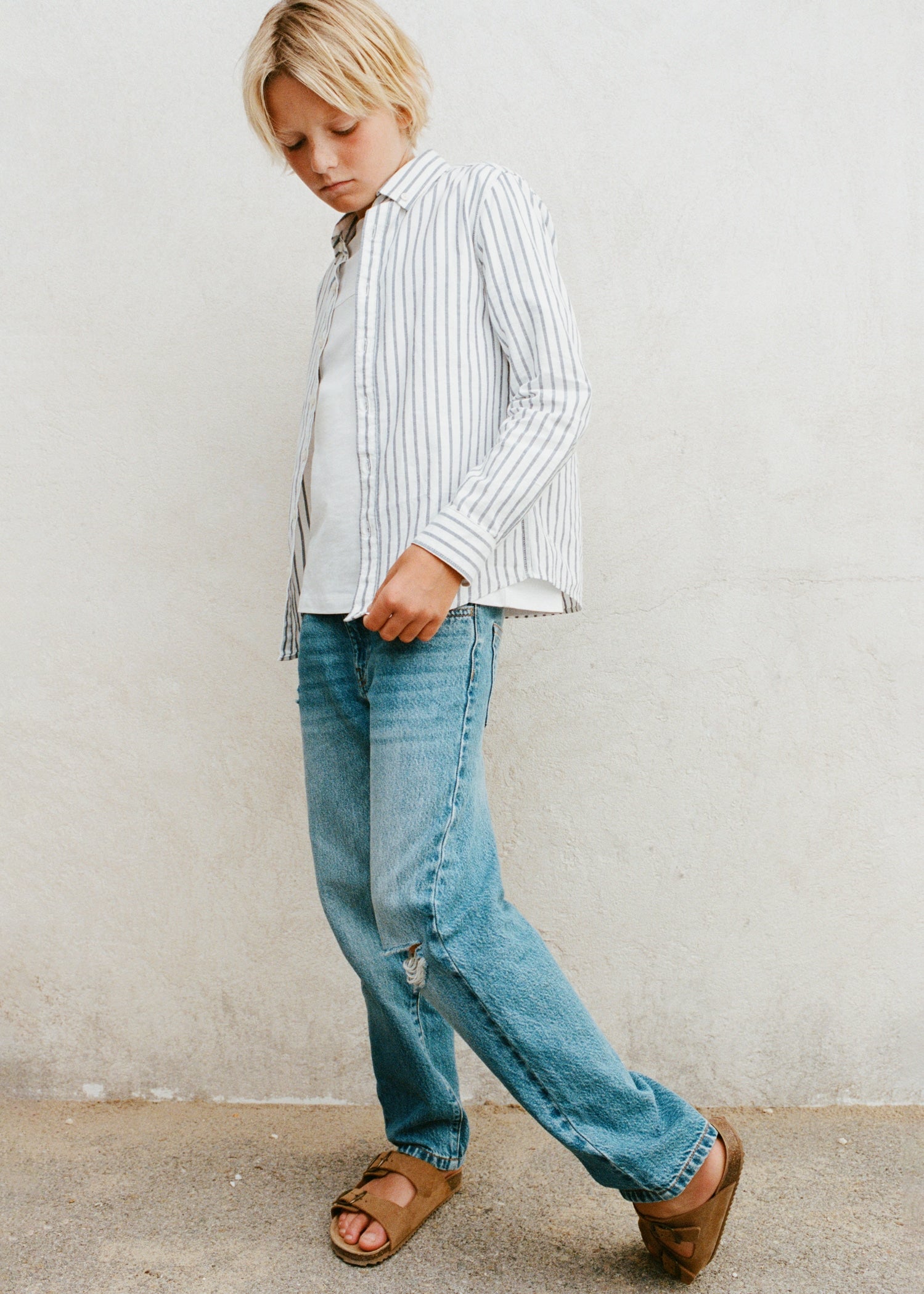 Mango jeans dad in Medium Denim - D5