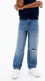 Mango jeans dad in Medium Denim - D6