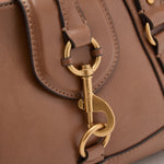 Mango shoulder bag amazona in Caramel - D1