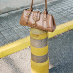 Mango shoulder bag amazona in Caramel - D6