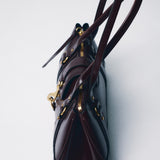 Mango shoulder bag amazona in Chocolate - D6