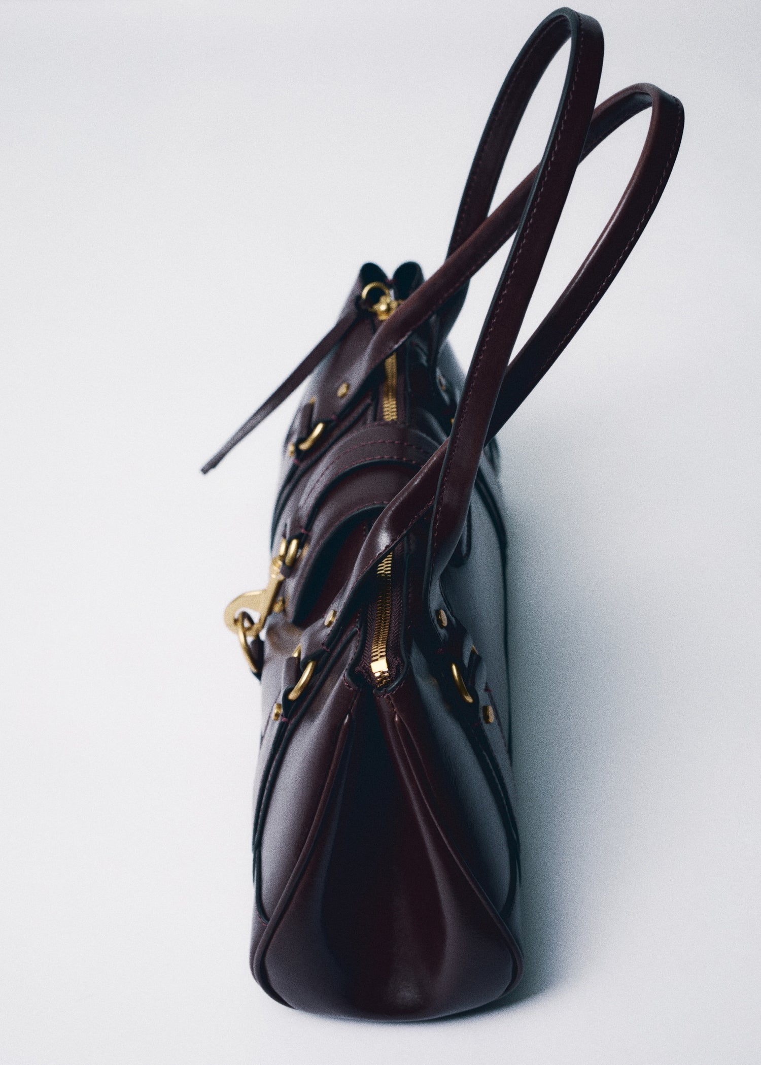 Mango shoulder bag amazona in Chocolate - D6