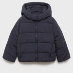 Mango puffer coat valeria in Navy Blue - B