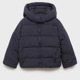 Mango puffer coat valeria in Navy Blue - B