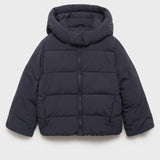 Mango puffer coat valeria in Navy Blue - B