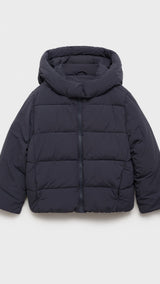 Mango puffer coat valeria in Navy Blue - B