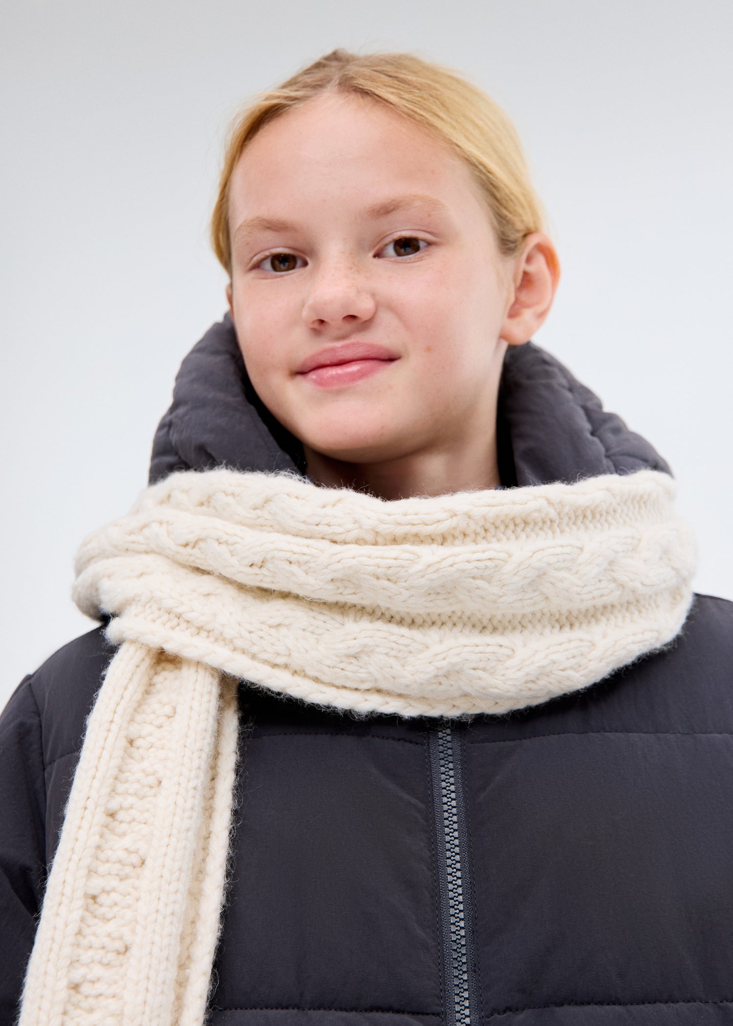 Mango puffer coat valeria in Navy Blue - D1