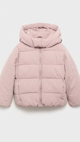 Mango puffer coat valeria in Pink - B