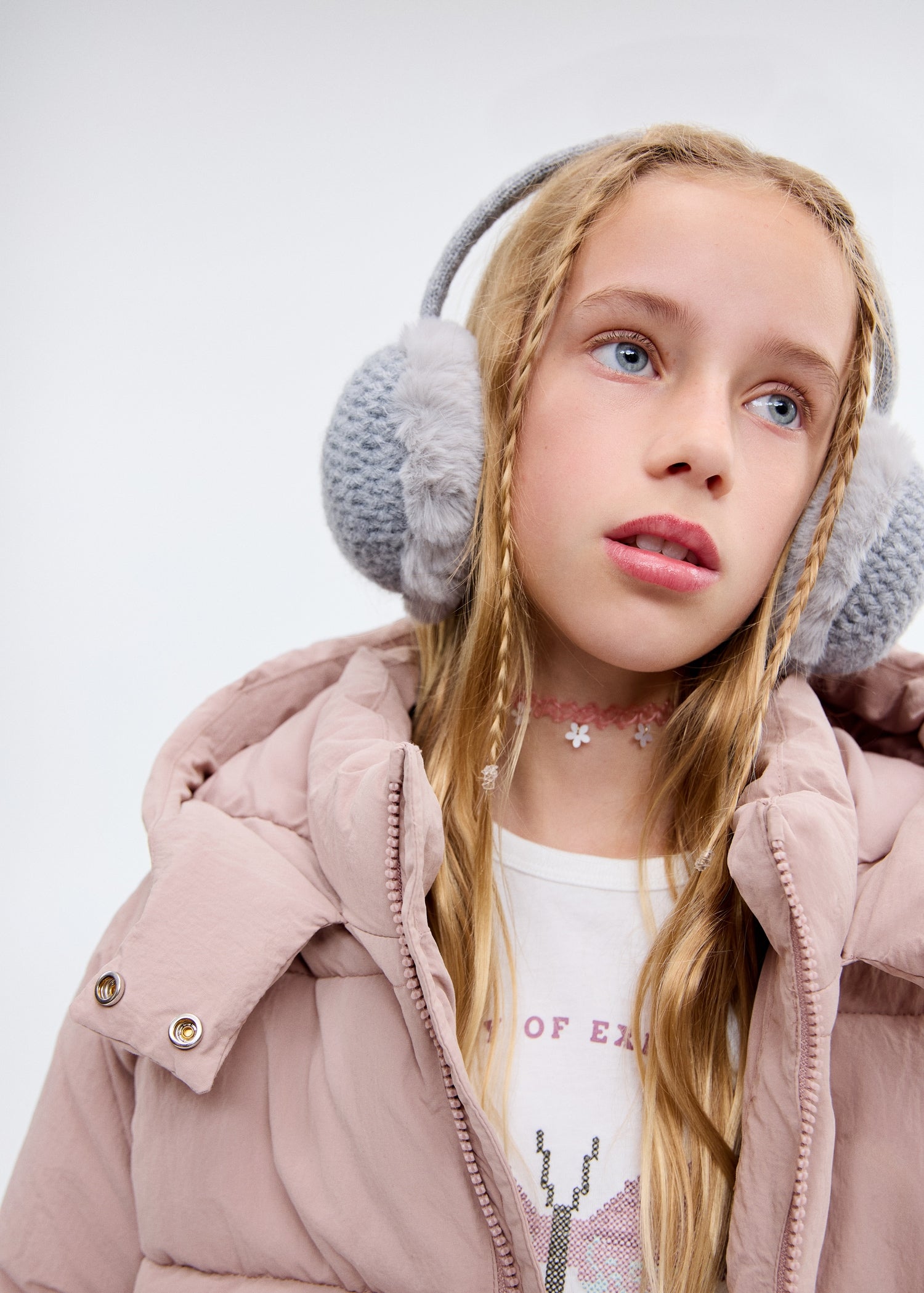 Mango puffer coat valeria in Pink - D1