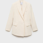 Mango blazer iguana in Vanilla - B